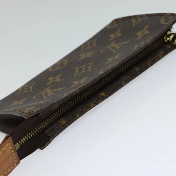 LOUIS VUITTON Monogram Bucket PM Accessory Pouch LV Auth 113795 - Picture 8 of 16